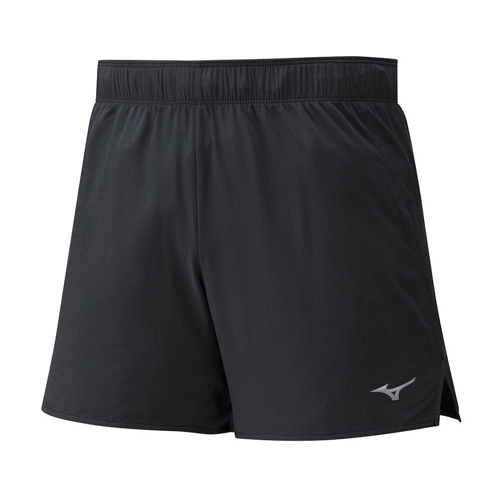 Mizuno Men's Shorts Alpha 5.5 Black - HRQIFXM-84